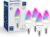 Lightinginside E12 Smart Light Bulbs 60W Equiv., Work with Alexa/Google Home/SmartLife, 500LM 6W RGBCW Candle Candelabra LED Light Bulbs, No Hub Required, 2.4G WiFi Bluetooth Bulb, ETL Listed, 4PCS
