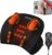 Neck Massager Pillow, Neck and Shoulder Relaxer with Heat, 3 Modes and Strengths, Neck Massager for Pain Relief Deep Tissue, Remote Control, Gift for Women Men Parents Christmas,Black