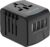 Universal Travel Adapter with 3USBA + 1USBC Port, All-in-1 Worldwide Travel Adapter | European to UK Plug Adaptor | International Travel Plug Adapter for US/EU/AUS/UK