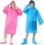 Opret 2 Pack Raincoats for Kids, Reusable Rain Ponchos with Hood and Sleeves Waterproof Rain Coats for Boys and Girls