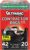 Ultrasac Contractor Bags 42 Gallon (20 PACK/w FLAP TIES), 32.75 x 44.5-3 MIL Thick Large Black Heavy Duty Industrial Garbage Trashbags for Professional Construction and Commercial use