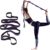 Yoga Strap for Stretching with 10 Loops Inelastic Soft Polyester Cotton Stretch Out Band for Exercise, Yoga, Pilates and Dance for Men and Women