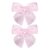 KISZU 3.5 Inch Swallowtail Hair Bows Clips for Girls Ponytail Holder Ribbon Little Alligator Clips Barrettes Accessories for All Hairstyles School Graduation Weddings