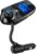 Nulaxy KM18 Bluetooth 5.4 Car Adapter with 1.44″ Clear Display & Flexible Gooseneck – FM Radio Transmitter & Bluetooth Receiver for Hands-Free Calls, Wireless Music via BT/FM/AUX/TF, USB Car Charger