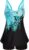 Arolina Tankini Swimsuits for Women Tummy Control Two Piece Bathing Suits Flowy Swim Tops with Boy Shorts
