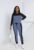 HBQ Women‘s Color Block 2 Piece Outfits Casual Travel Sweatsuits Lounge Sets 2025 Fall Fashion