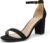 DREAM PAIRS Women’s Chunk Low Heel Pump Sandals