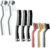 Crevice Cleaning Brush Set, Multi-Purpose Hard Bristle Brushes for Deep Cleaning Kitchen, Bathroom, Grout, Sink, Cup, Teapot, Bottle, Blender, Corners, Tight Spaces & More