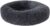 Donut Dog Bed Cat Bed Fluffy Calming Pet Bed Dog Round Bed Cat Round Bed Warm Kitten Nest Ideal for 3Kg Pet, Small, Dark Dray