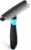 Deshedding Brush – Undercoat Rake for Dogs, Cats, Matted, Short, Long Hair Coats – Double Row Stainless Steel Pins – Reduce Shedding by 90% (Blue)