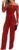 CHICME Womens Dressy Jumpsuits Casual One Piece Outfits Off Shoulder Lace Trim Overalls Straight Leg Pants
