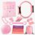 Home Pilates Essentials Kit for Women – Complete Set with 9″ Yoga Ball, Figure 8 Resistance Band, Pilates Bands, Accessories, and Pilates Ring – Perfect for Beginners Home Workouts