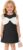 Haloumoning Toddler Baby Girl Dress Little Kids Cute Bow Knot Sleeveless Party Dresses 9M-8Y
