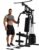 Home Gym Machine with 100LB Weight Stack, Multifunctional Full Body Workout Station for LAT Pulldown, Chest Press, Leg Extension & Strength Training, Compact Fitness Equipment for Home Use