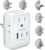 VINTAR Universal Travel Adapter Kit, International Power Adapter with 3 USB Ports (2 USB C) 4 AC Outlets, Type A,C,G,D,I,M Detachable Attachments, Travel Adapter Worldwide for US/EU/UK/India/Africa
