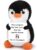 Easter Gifts for Him Her, Anniversary Birthday Gifts for Men Women Boyfriend Girlfriend Husband Wife, Positive Penguin Plush, Romantic Gift, I Love You Daughter Son