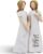 BORLESTA Best Friend Birthday Gifts for Women – Friendship Gifts for Women, Gift for Friends Women, Sister Birthday Gift, Bestie Gift for Women – Friend Hand-Painted Figure