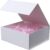 Rsgift White Gift Box with Lids,9.7×7.2×3.3 Inch Gift Boxes for Presents,Magnetic Closure boxes for Wedding,Birthday,Graduation Packaging
