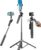 72″ Phone Tripod, Tripod for iPhone with Wireless Remote Control, Portable Selfie Stick for iPhone, Live Streaming, Video Recording, Compatible with Cell Phones, Cameras