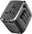 International Travel Adapter Voltage Converter Combo for 100V-240V with 2 USB Ports, USA to UK Europe Australia 200+ Countries 1