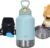 GiNT 37oz Insulated Stainless Steel Dog & Human Water Bottle | Leakproof Travel Dispenser with Detachable 10oz Bowl, 24H Cold/12H Hot, Carrying Case for Walking, Hiking,Camping & Outdoor Travel(Green)