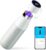 VSITOO 15oz Mini Smart Water Bottle，Self-Cleaning Insulated Bottle, Small Thermoses with AI, App & Touchscreen, Perfect Purse Water Bottle for Travel, Gym & Office, White