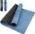 Gruper Yoga Mat Non Slip TPE Extra Wide Yoga Mat with Alignment Mark, 72″L x 32″W x 0.32″/0.24″Th (183cm x 80cm x 8mm/6mm), Anti-Tear Exercise Mat with Carrying Strap and Bag, Workout Mats for Yoga, Pilates