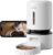 PETLIBRO Automatic Cat Feeder with Camera, 1080P HD Video with Night Vision, 5G WiFi Pet Feeder with 2-Way Audio, Low Food & Blockage Sensor, Motion & Sound Alerts for Cat & Dog Single Tray