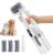 [2026 Version]Dog Vacuum for Shedding Grooming- 5 in 1 Cleaning Slicker Brush for Dogs & Cats Deshedding Vacuum Brush with 5 Pet Grooming Tools for Shedding Pet Hair, Home Cleaning Grooming Supplies