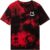 SOLY HUX Boy’s Tie Dye Graphic Print T Shirts Short Sleeve Drop Shoulder Summer Tee Tops