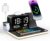 acer 7-in-1 Wireless Charging Station: Charger Stand for Multiple Devices for Apple – iPhone 16 15 14 13 12 Pro Max Apple Watch Airpods, Wireless Charger iPhone Charging Station with Bluetooth TimeSyn