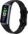 Fitness Tracker Activity Tracker Smart Watch 1.10”AMOLED Touch Color Screen,Smart Watch with 24/7 Blood Oxygen Heart Rate,Sleep Monitor,IP68 Waterproof,Step Counter Health for Women Men (Black)