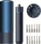 HOTO Electric Screwdriver Rechargeable, 3.6V Cordless Screwdriver Set USB-C, 1/4” Hex Bits, 3 Torque Settings, 1500mAh Battery, LED Light & 12 S2 Metal Bits for Furniture/Electrical Repairs