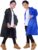 Kids Rain Jacket, 2 Pack Rain Ponchos for Kids – Reusable Raincoats for Boys and Girls Waterproof Outdoor Rain Gear