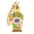 Vctitil 1pcs Arabic Style Perfume Bottles Metal Glass Essential Oil Drip Bottle Pendant Key Chain Refillable Bottle Empty Cosmetic Container