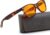 FEISEDY Orange/Red Classic Blue Light Blocking Glasses for Women Men, Gaming Computer Sleep Eyeglasses B0339