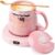 Coffee Mug Warmer & You are Awesome Mug Set, Electric Cup Warmer for Desk, Beverage Warmer with 4 Temperature Setting, 8-Hours Auto Shut Off