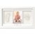 KeaBabies Baby Hand and Footprint Kit – Clay Handprint Keepsake Frame, Newborn Nursery Picture Frame, Personalized New Mom Gifts for Baby First Christmas Shower (Alpine White)