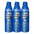 Coppertone Sport Sunscreen Spray SPF 50, Sweat, Heat and Water Resistant Sunblock, Lightweight, Oxybenzone Free, Spray Sunscreen Bulk Pack, 5.5 Oz Bottle, Pack of 3 (Packaging May Vary)