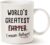 Funny Best Dad Coffee Mug, World’s Greatest F, I Mean Father, Best Cute Birthday Gifts for Dad Cup White, 11 Oz