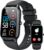 Smart Watch for Men Women, 1.57″ Smartwatch (Answer/Make Call) , Fitness Tracker with 110+ Sport Modes, Heart Rate/Sleep Monitor, IP68 Waterproof, Bluetooth Calls, Smartwatches for Android iOS Black