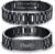 VNOX Masculine Watch Band Stainless Steel Link Bracelet Personalized Jewelry Gift for Men DAD Father Husband Boyfriend