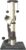 PEEKAB 32″ Tall Cat Scratching Post Sisal Scratch Posts,with Hanging Ball and Self-Massage Brush Vertical Scratcher for Indoor Cats and Kittens Gray 32inches