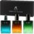 3 x 15ml Roll-On Essential Oil Set, Mens Fragrance Rollerball Oils Gift Set for Him, Men’s Aroma Gift Set for Work, Travel & Daily Use, Scent of Peppermint, Sandalwood & Oud for Focus, Energy & Relax
