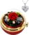 HVY Birthday Gifts for Women Preserved Real Rose with Necklace Forever Flowers Gifts for Mom Wife Girlfriend Grandma Eternal Rose Present on Valentines Mothers Day Christmas Anniversary Romantic-Red