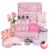 Mother’s Day Gifts Set 16Pcs Rose Spa Bath & Body Care Set with Bath Bombs & Lotions, Relaxing Home Spa Gift Kit for Mom Wife Girlfriend, Ideal for Mother’s Day Birthday Women Gift Sets