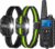 SLOPEHILL Dog Training Collar with Remote, 4200FT Electronic Dog Shock Collar with Beep, Vibration, Shock, Light and No Shock Mode, Electric Training Collar for Small Medium Large Dogs (Black Green)