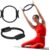 Gaiam Pilates Ring Fitness Circle – Lightweight & Durable Foam Padded Handles, Flexible Resistance Exercise Equipment for Toning Arms, Thighs/Legs & Core