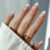 Glamnetic Press On Nails – MaDamn | French Tip UV Finish Short Pointed Almond Fake Nails, Salon Quality Semi-Transparent Nails in 12 Sizes – 24 Nail Kit with Glue