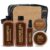 Gifts for Men 6pcs Sandalwood Gift Set Travel Size Toiletry with Shampoo, Shower Gel, Soap, Body Lotion, Mens Gifts Birthday Anniversary Gift Sets for Men, Christmas Self Care Fathers Day Gift